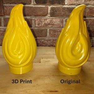 Blowmold Candle Flame Replacement - Etsy