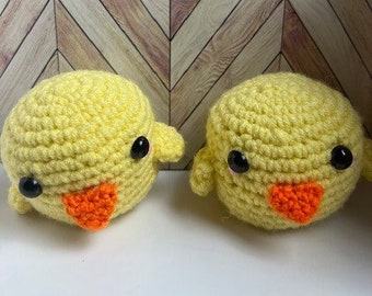 Handmade Crochet Spring Chicks