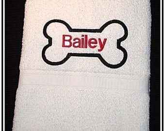 Personalized Pet Towel