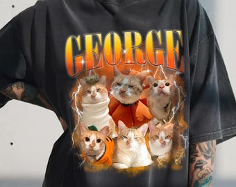 Custom Comfort Colors Rap Pet Shirt, Personalized Pet Tee, Custom Photo 90s Graphic, Bootleg Rap Dog Shirt, Custom T Shirts for Humans Cat