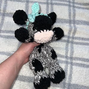 Cow Plushie, Crochet Plushie, Stuffed Animal, Handmade, Amigurumi, Crochet Cow Plushie, Nursery, Baby Shower Gift, Charlie the Calf, Crochet