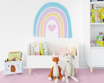 Rainbow Wall Decal - Kids Room Decor, Nursery Wall Art, Rainbow Stickers