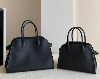 Minimal Tote Bag, Large Suede Handbag, Suede Leather Tote Bags