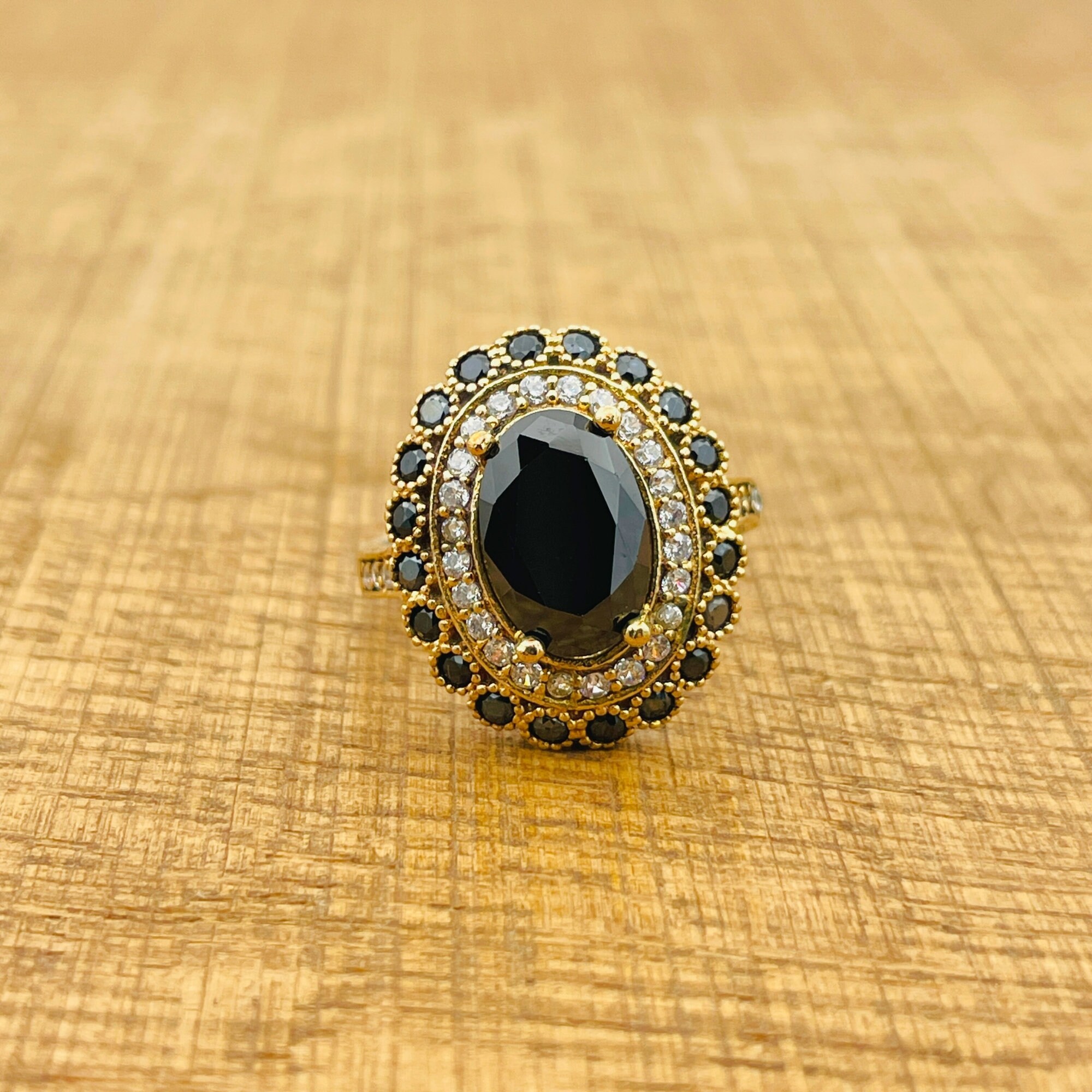 Buy Revere 9ct Yellow Gold Black Onyx Signet Ring - U | Womens rings