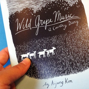 Zine Wild Grape Music / art zine / illustration zine / poetry zine / creativity zine / artist residency / community / horse / goat / skunk image 5