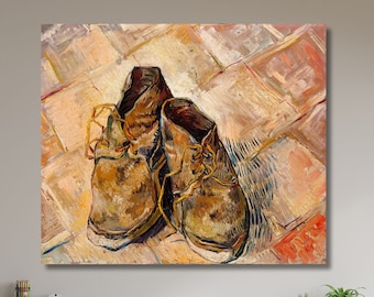 ヴィンセント・ヴァン・ゴッホ - 一足の古い靴（1888年） - クラシック