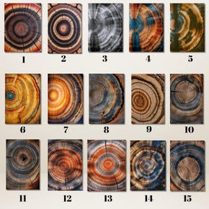 Set of 3 Tree Ring Canvas Wall Art,Wood Crack Wall Decor,Wood Texture Print,Elegant Natural Art,Bedroom Decor,Home Decor,Wood Ring Poster