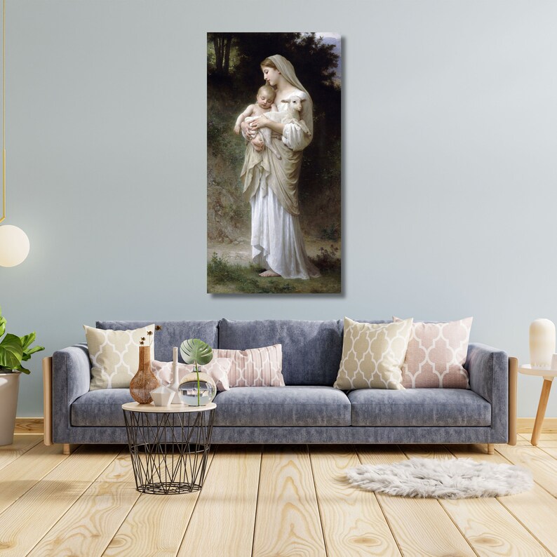 William-adolphe Bouguereau Artwork,innocence Print,canvas Wall Design ...