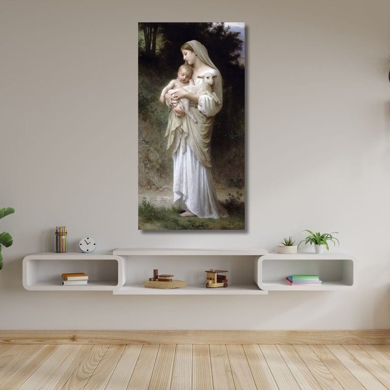 William-adolphe Bouguereau Artwork,innocence Print,canvas Wall Design ...