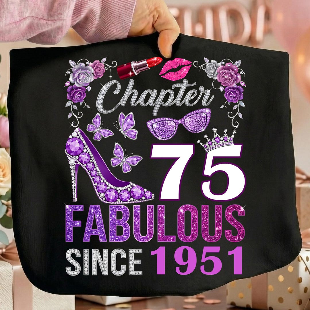 Chapter 75 Fabulous Since 1951 PNG, Since 1951 PNG, Brithday 75th Png ...