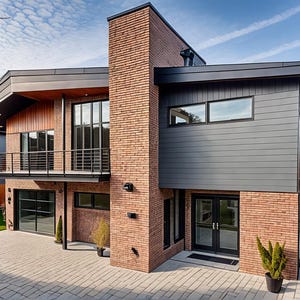 Modern 3 Bedroom 2.5 Bath House with Garage Concept Plans