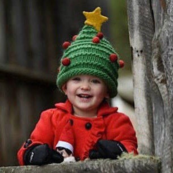 Christmas Tree Hat Etsy