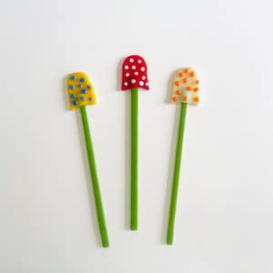 Garden Plant Stakes Mushroom Glass Plant Decorations