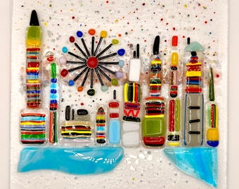 Sztuka w szklanej ramie City Life