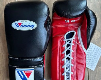 Handmade Custom Winning Boxing Gloves, gift for him/her, special anniversary/birthday gift for your loved ones.