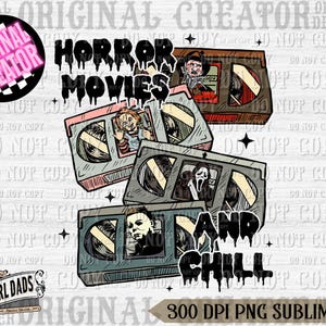 Horrorfilms en chill, horrorfilmpersonages png, horrorfilm png, Michael Myers png, Jason png, Halloween png, Halloween-sublimatie