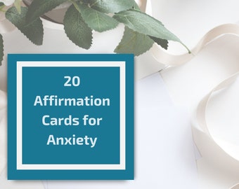 Affirmation Cards for Anxiety