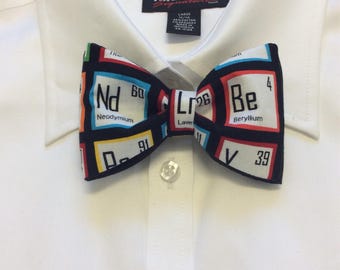 Colorful Periodic Table Bow Tie