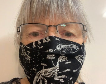 Dino Skeleton Mask, Dinosaur Mask, Skeleton