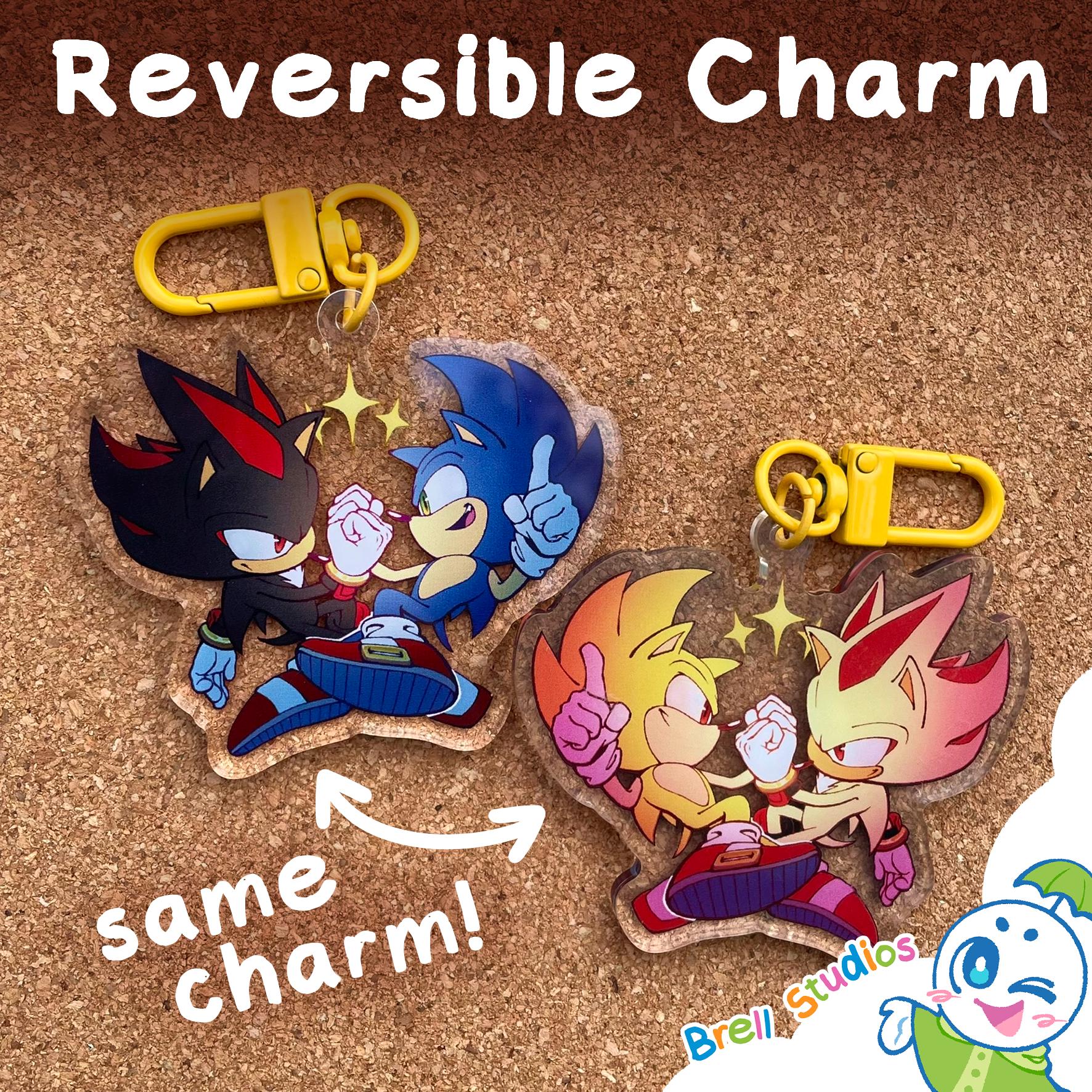 Sonic Charm: Super Sonic & Shadow