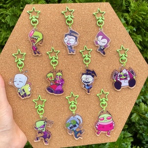 Invader Zim Acrylic Keychains Mix & Match