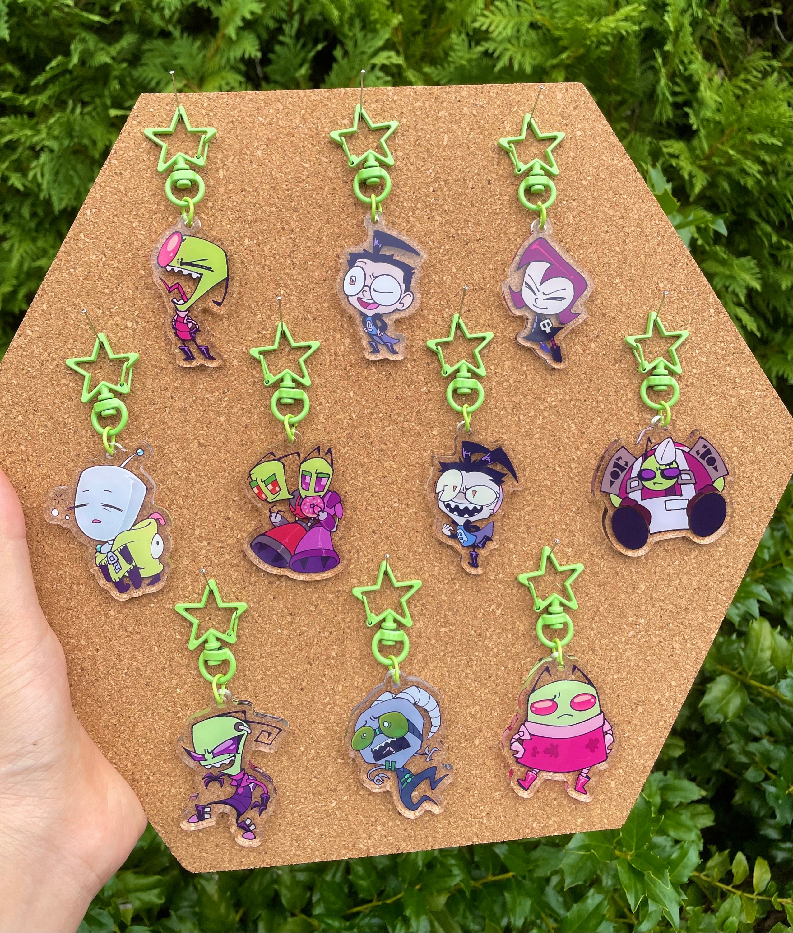 Invader Zim Acrylic Keychains Mix & Match