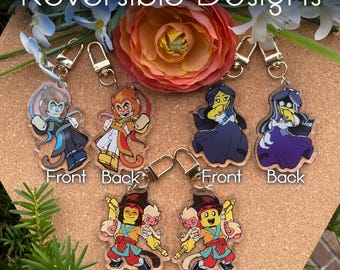 Monkie Kid Reversible Charms: Wukong MK Lady Bone Demon