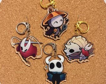 Hollow Knight Charms: The Knight and Hornet