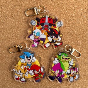 Sonic Charm: Team Sonic, Team Chaotix, Team Dark