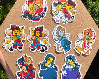 Monkie Kid Sticker Pack