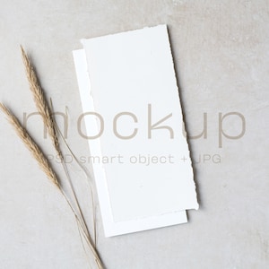Maqueta de menú y tarjeta de lugar, maqueta de menú de boda minimalista moderno, maqueta estacionaria de boda, menú de tonos neutros y maqueta de tarjeta de presentación, terroso