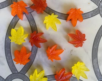 Autumn Wacky Leaves, set of 12