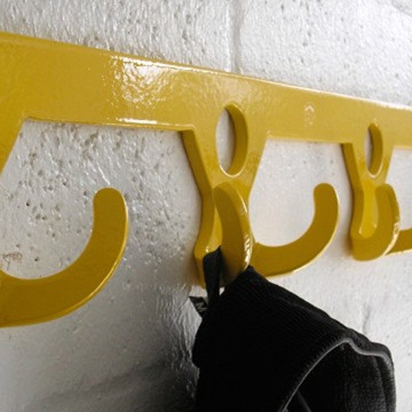 PM Custom coat rack- Yellow