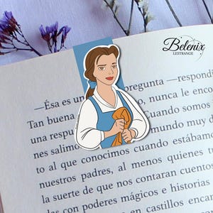 Magnetic Bookmarks | Book Lovers | Bookish Gift | Beauty Bell | Disney Fan | Disney Princess | Gifts for Her | Book Club Gift