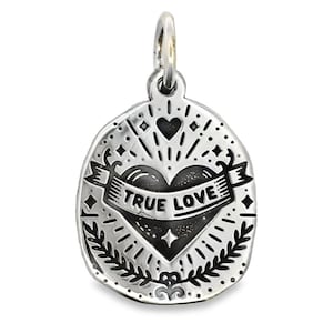 True Love Charm in Sterling Silver BCJ1145
