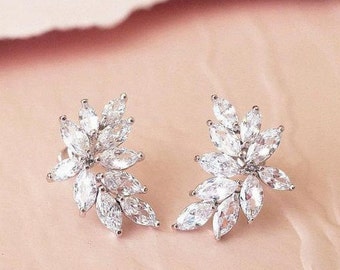 silver bridesmaid jewelry
