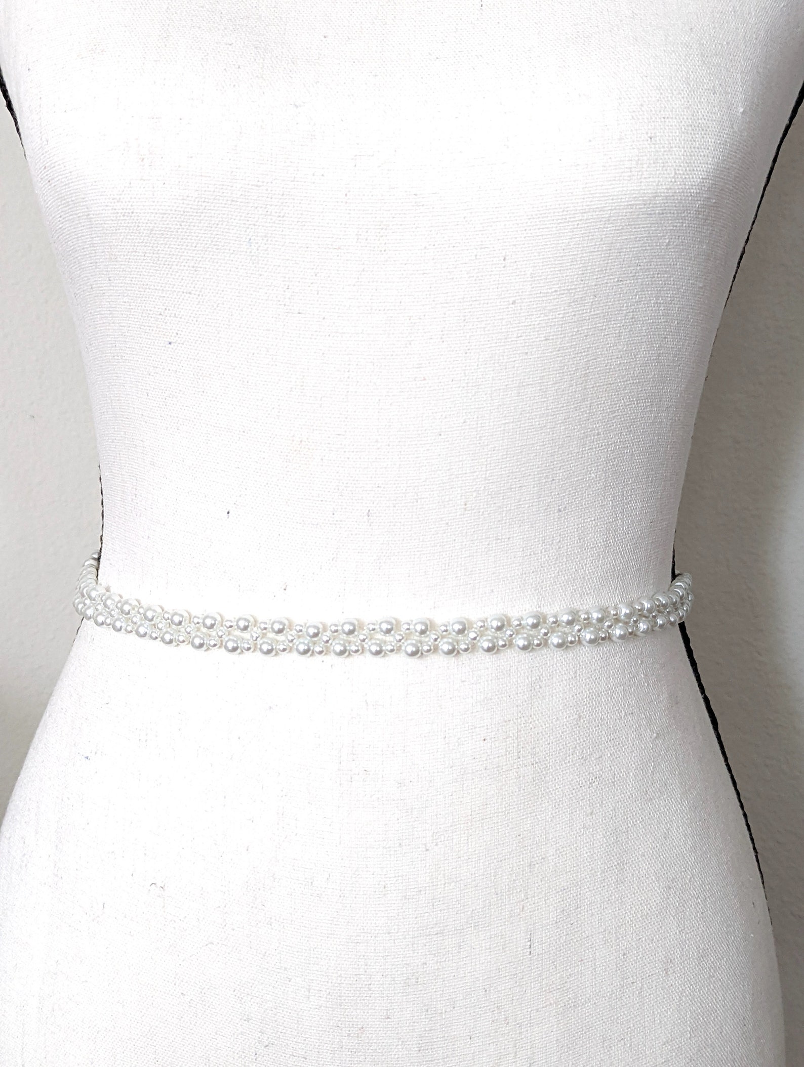 Pearl Belt for Wedding Dress Bridal Belt Wedding Accessories Etsy