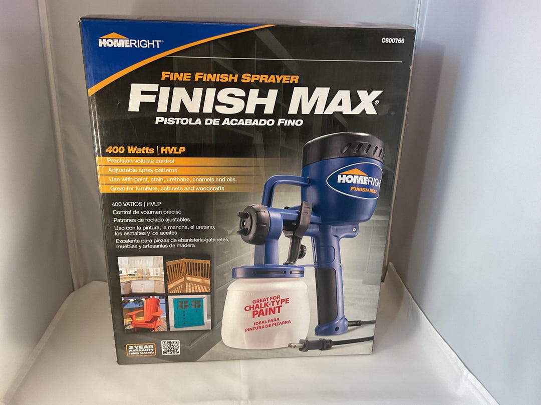 Homeright Finish Max Fine Finish Sprayer, Electric Paint Sprayer, Fine ...