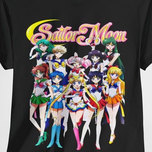 Vintage Sailor Moon Tshirt - Etsy Vintage Sailor Moon Tshirt - Etsy