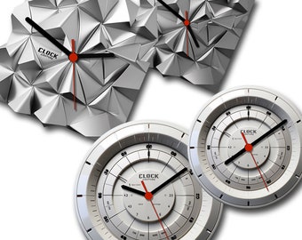 Clock Couture Dual Times - Wand- und Tischuhrenserie