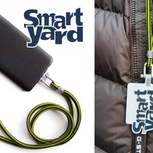 SmartYard - Universal Handy-Lanyard with Ring Closure - Handy Chain, Smartphone Chain, Cell Phone Chain