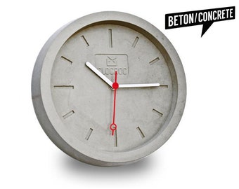 Submarine Big - Clocroc wall clock made of concrete: