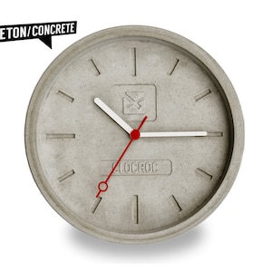 Clocroc concrete wall clock - Aviation Big: