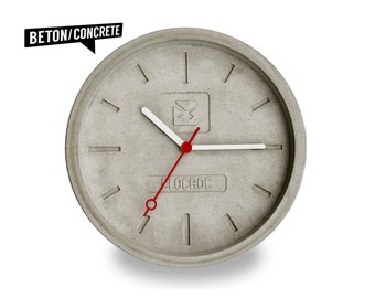 Clocroc concrete wall clock - Aviation Big: