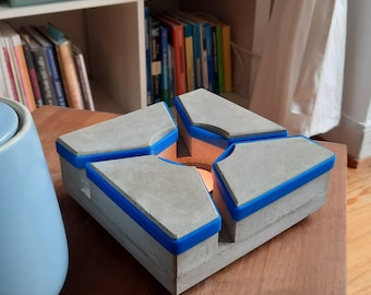 Kaffeewärmer aus Beton, Teewärmer, Stövchen aus Beton, Kerzenhalter, Teelichthalter, Kaffeestövchen, Teestövchen, Betonstövchen, Stoobie