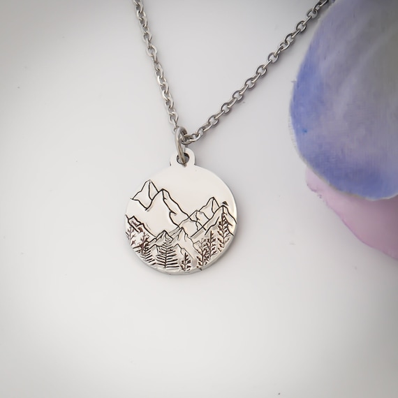Etsy outlet stamped necklace