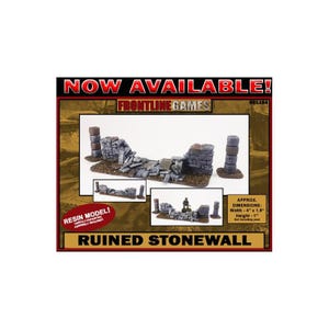 Ruined Stonewall 28mm