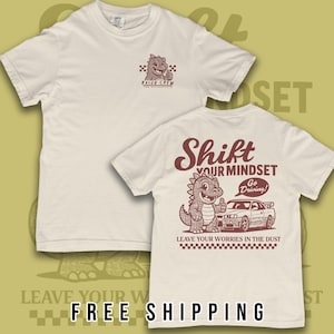 Kaiju JDM Motor Sports T-shirt, Nissan Skyline GT-R R34 Tee, JDM Gift for Car Guy, Unisex Garment-Dyed Shirt
