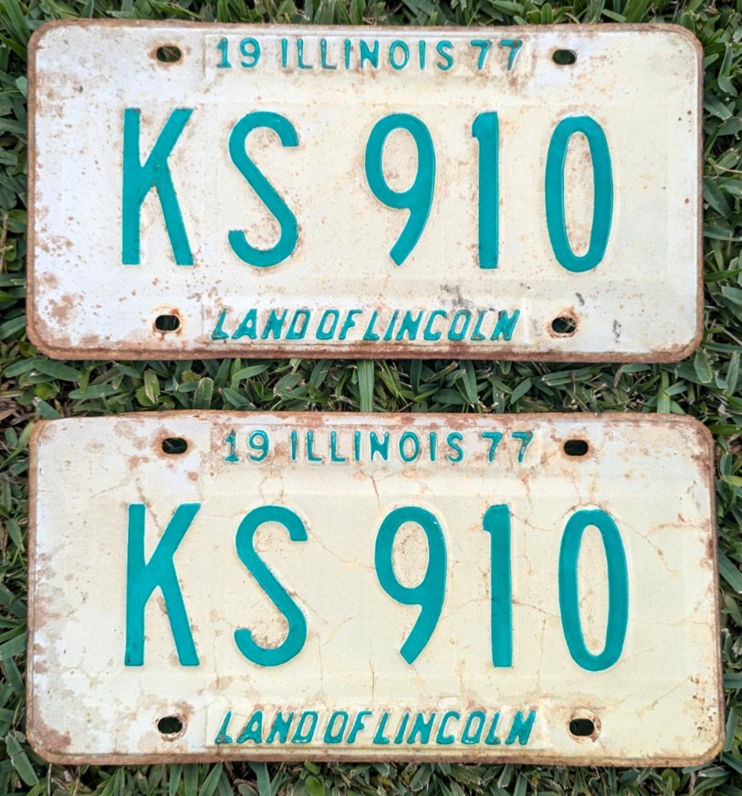 1977 License Plate - Etsy