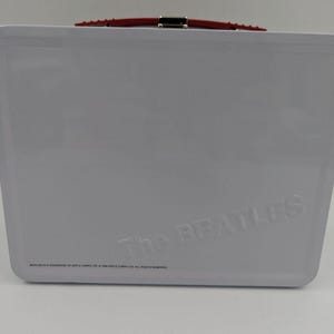 The Beatles WHITE Album Cover Lunchbox UNUSED 1999 Apple Corp